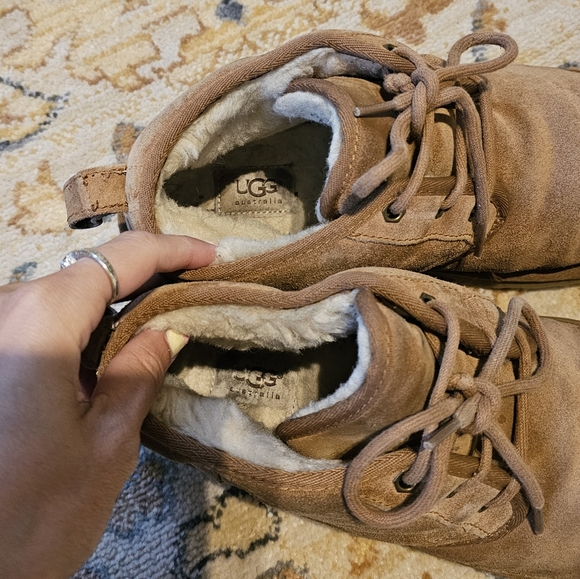 UGG Suede Neumel Lace-Up Boots - Picture 5 of 5